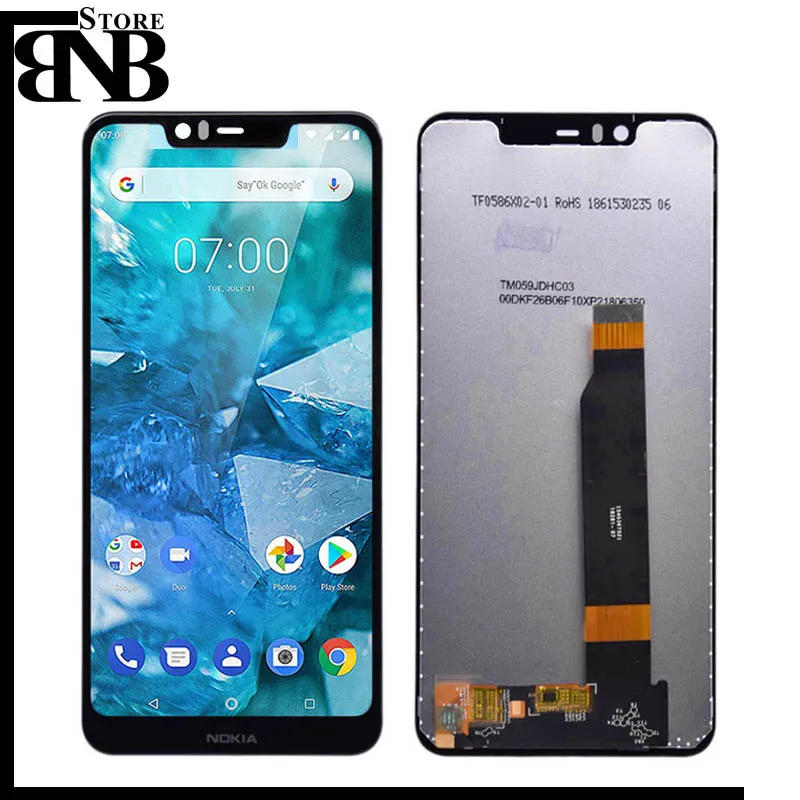 

Original 5.8"For Nokia 5.1 Plus LCD Display Touch Screen Digitizer Full Assembly Replacement Parts For Nokia X5 LCD Display
