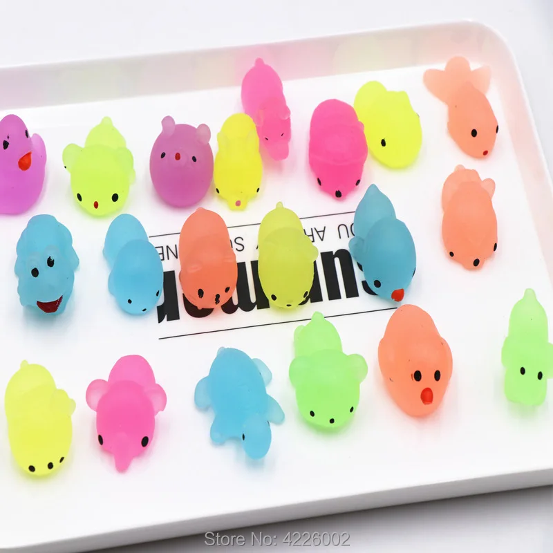 Squishy Chat Mochi A Presser Anti Stress Animal Qui Brille Dans La Nuit Squishy Amusant Pack De Jouets Amusants Pour Enfants Aliexpress