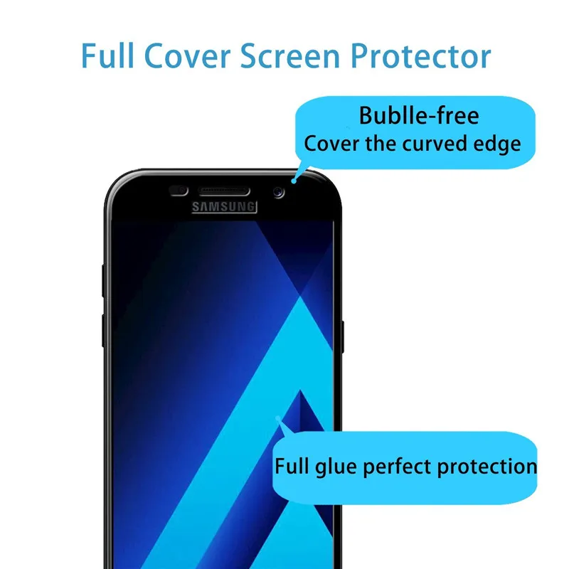2.5D 9H полное покрытие для samsung Galaxy A5 A520 стекло для samsung Galaxy A 5 A 520 Закаленное стекло Защитная пленка для экрана