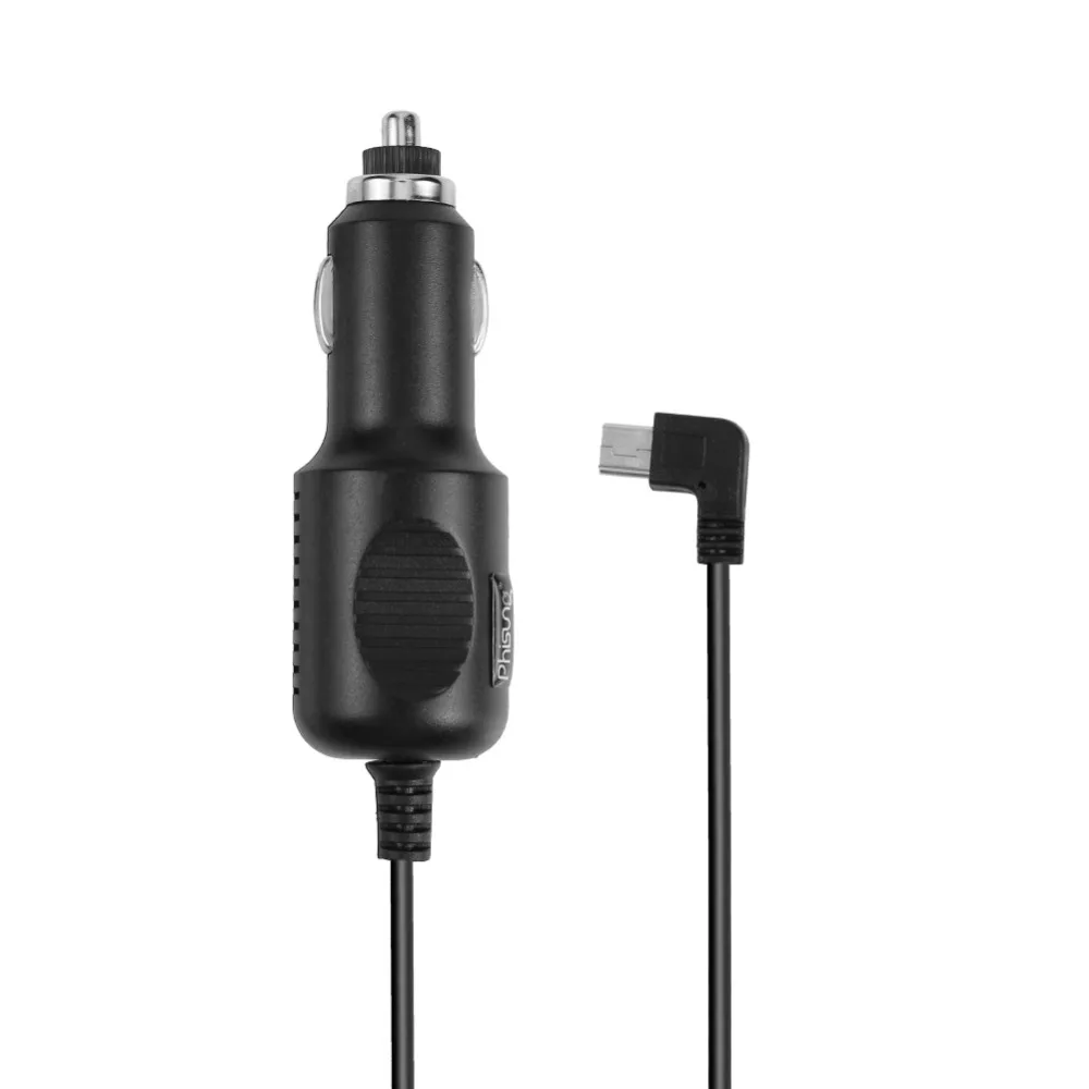 

DC 5V 3A Mini USB Car Power Charging Adapter Mini USB Charger Cable with FM Antenna for Car Driving Digital Video Recorder DVR