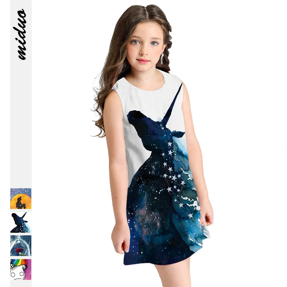 2019 summer girl dress (8)