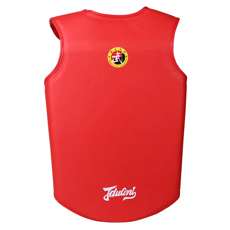 Online JDUanL Wushu Boxen Taekwondo MMA Muay Thai Brust Schutz Protector Körper Pad Kinder Erwachsene Karate Kampfkunst Getriebe 2018 DDE