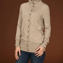 Бренд Весна Женский кашемировый свитер чистый цвет вязаные свитера с высоким воротом и Пуловеры Женская одежда