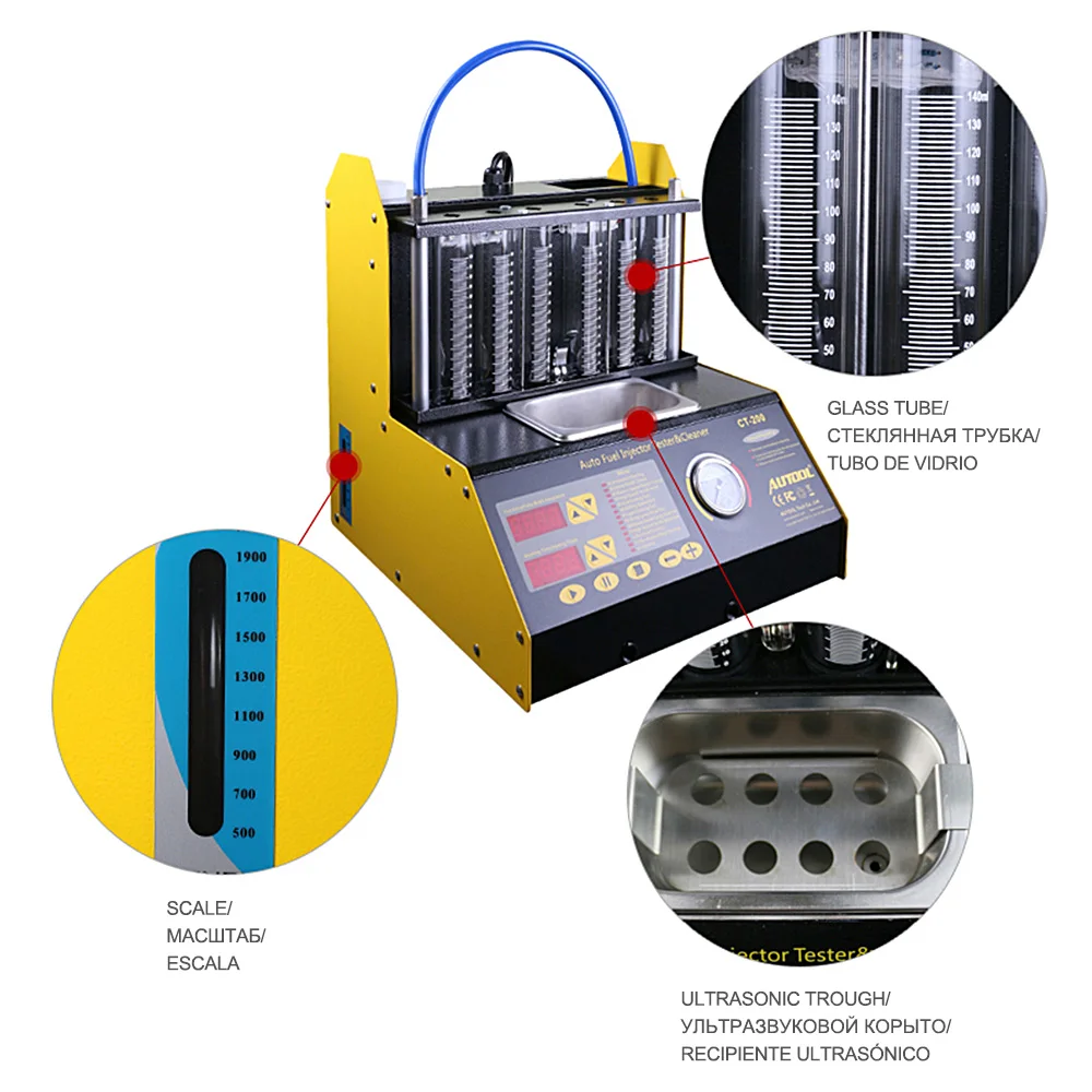 Autool Car Fuel Injector Cleaning Machine (6)