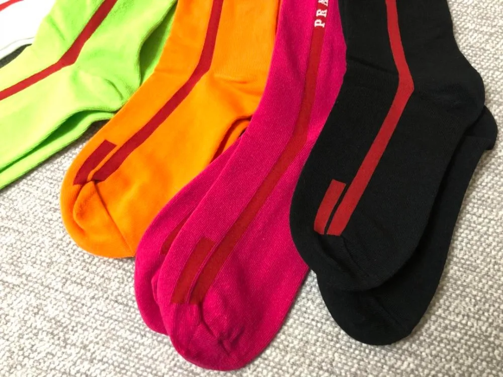 

Women Sock New Woman Stripe Cotton Happy Funny Socks Girls Hosiery Letter S71