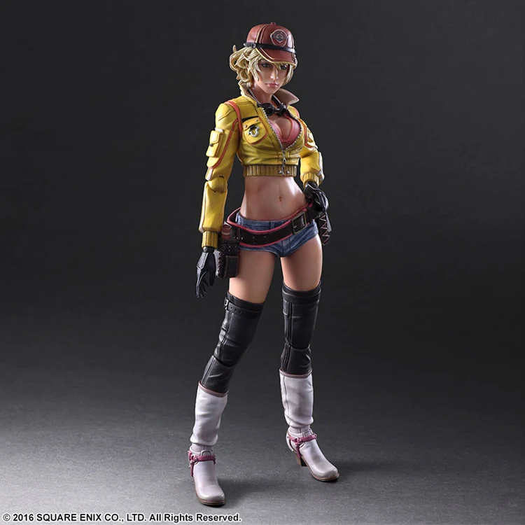 Final Fantasy XV Variant Cindy Aurum Figure 1 6 scale painted figure Machinist Cindy PVC Action Figures Toy Brinquedos  (2)