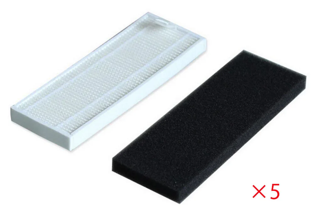 

Replacement HEPA Filter & Foam Filter Kit for Ecovacs Deebot DT85 DM81 DT83Vacuum Cleaner
