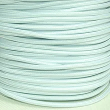 2*0.75 10 м текстиль Винтаж лампы шнур белый edison Ткань электрические Провода люстра подвесной светильник Провода плетеный кабель мощность шнур