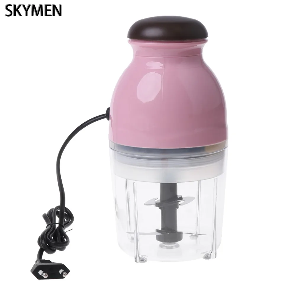 Мини электрическая мясорубка SKYMEN 250 Вт с европейской вилкой Кухонный комбайн