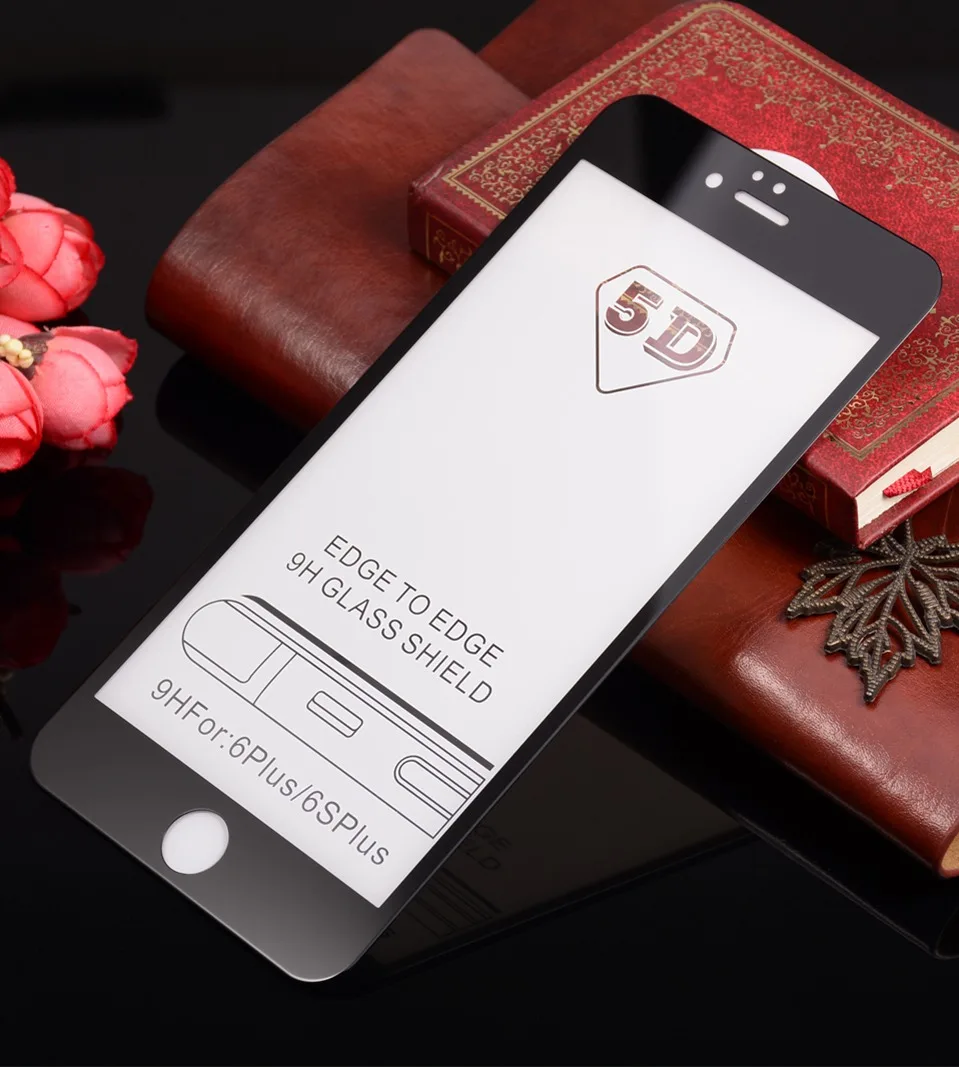 iPhonexs Screen Protector Film For iPhone X XS Tempered Glass 5D Full Cover Glass For iPhone 6 s 7 8 Plus X XR XS Max Glasses 6D (11)