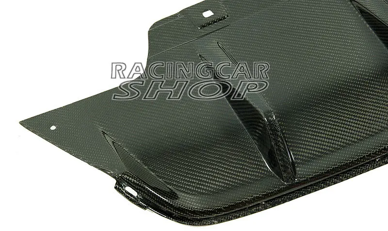 Real Carbon Fiber Rear Diffuser For BMW 6-Series F06 F12 F13 M6 M-Sport Bumper 2014UP