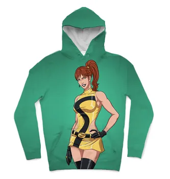 

REAL American US SIZE Custom cool sexy womax 3D Sublimation print Hoodies with plus size 3XL 4XL 5XL 6XL