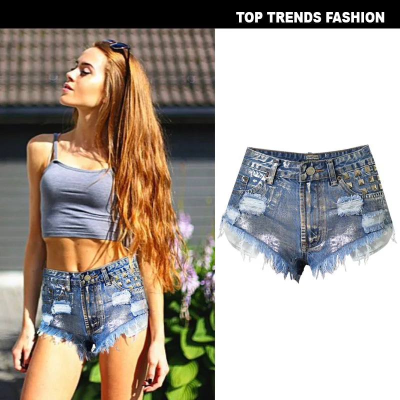 

New design hot sexy skinny tight denim shorts sexy jeans shorts