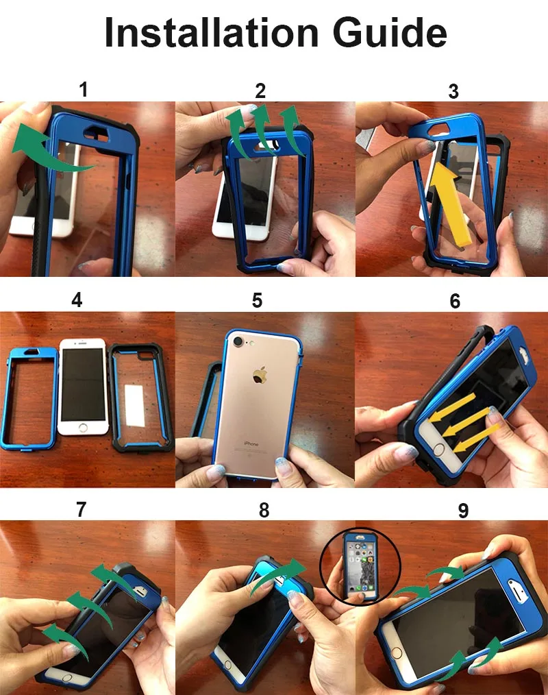 360 армированный чехол для iPhone 12 mini 11 Pro X XR Xs Max полноразмерный защитный прочный