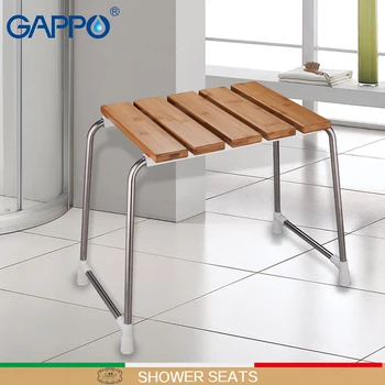

GAPPO Wall Mounted Shower Seats folding shower seat Chair bench Bathroom toilet chair Bath shower Stool Folding bench