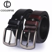 Ccoolerfire Высокое качество пояса из натуральной кожи новые роскошные дизайнерские мужские ремни воловьей кожи модные пряжки для джинсов Ccoolerfire Высокое качество пояса из натуральной кожи новые роскошные дизайнерские мужские ремни воловьей кожи модные пряжки для джинсов