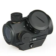 Тактический 1X20 HD Reflex Red Dot прицел с 20 мм Weaver рейку ht330