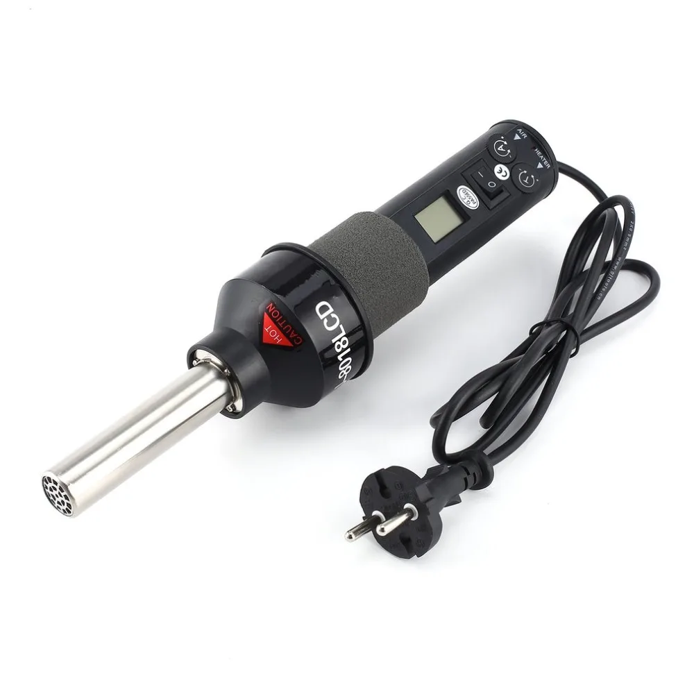 

450W 220V Digital Soldering Iron Desoldering Hot Air Gun Portable Temperature-controlled Electronic Power Tool DIY Heat Gun