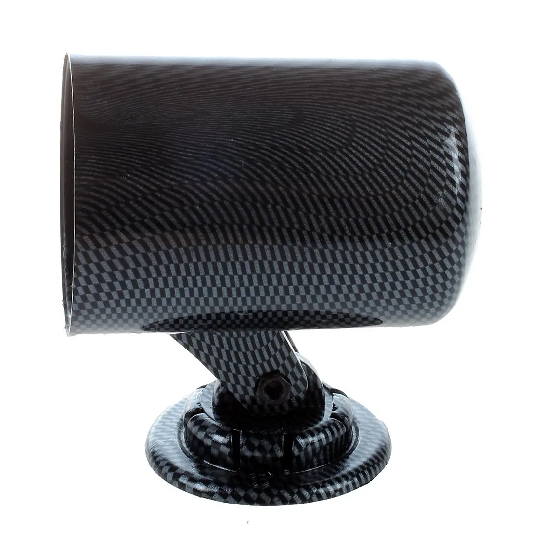 Углерода Волокно 52 мм одно отверстие датчик тире кронштейн поворотный держатель чашки черный