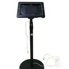 Для iPad 2/3/4/air/pro 9,7 дюймов планшет безопасности напольный стенд дисплей киоск стоящая поддержка с замком Противоугонный корпус