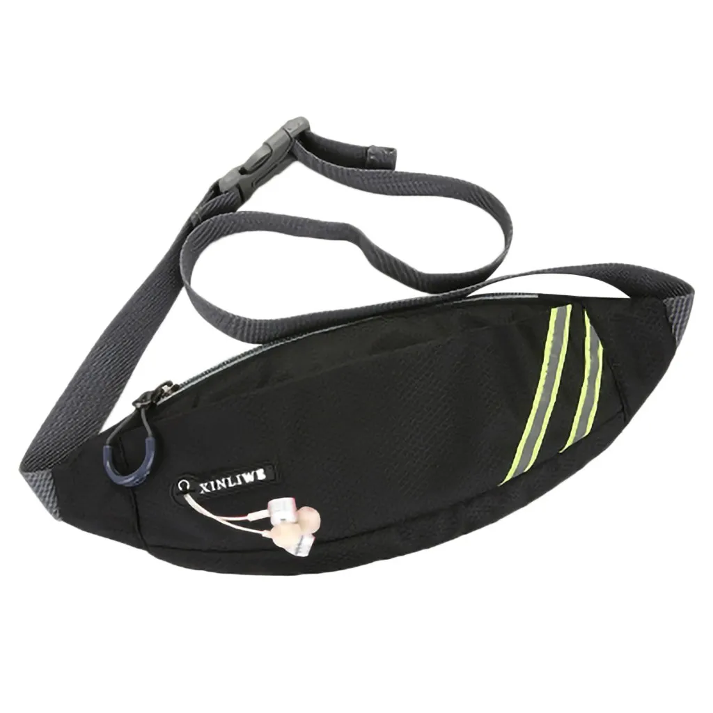 

Women Men Multi-function Pockets Waist Bag Outdoor Sport Waterproof Leisure Messenger Waist Packs Bag Rinonera#25