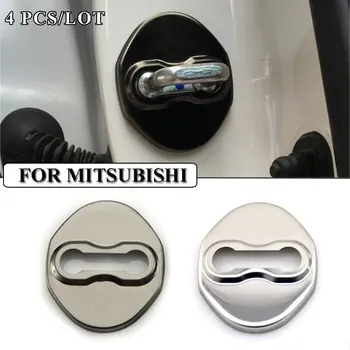 

Ceyes Car Styling Car Covers Door Lock Cover Case For Mitsubishi Lancer Asx Outlander Pajero l200 Galant Accessories Car-Styling
