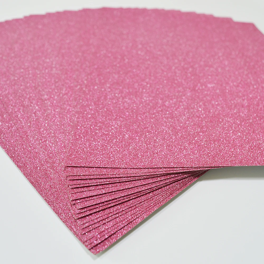 

Myfoils A4 glitter sticker Single Side Shining Folding Solid Color Papers Kids Handmade DIY Scrapbooking Craft Decoration