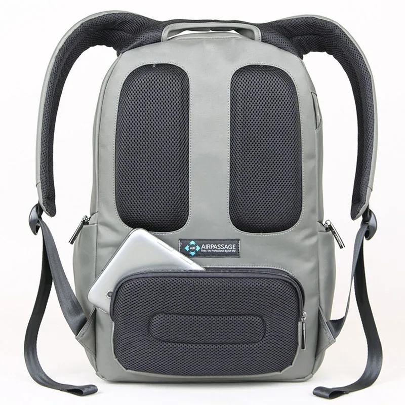 Kingsons водонепроницаемый рюкзак мужской деловой рюкзак для ноутбука 15,6 дюймов Мужская Дорожная сумка студенческие повседневные школьные ранцы для мальчиков