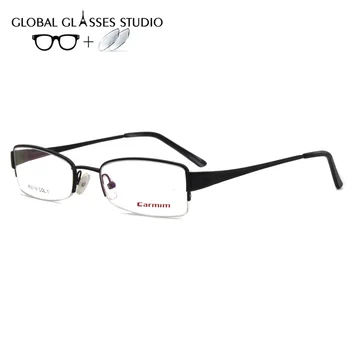 

Men Acetate Glasses Frame Eyewear Eyeglasses Reading Myopia Prescription Lens 1.56 Index M3018 COL.1