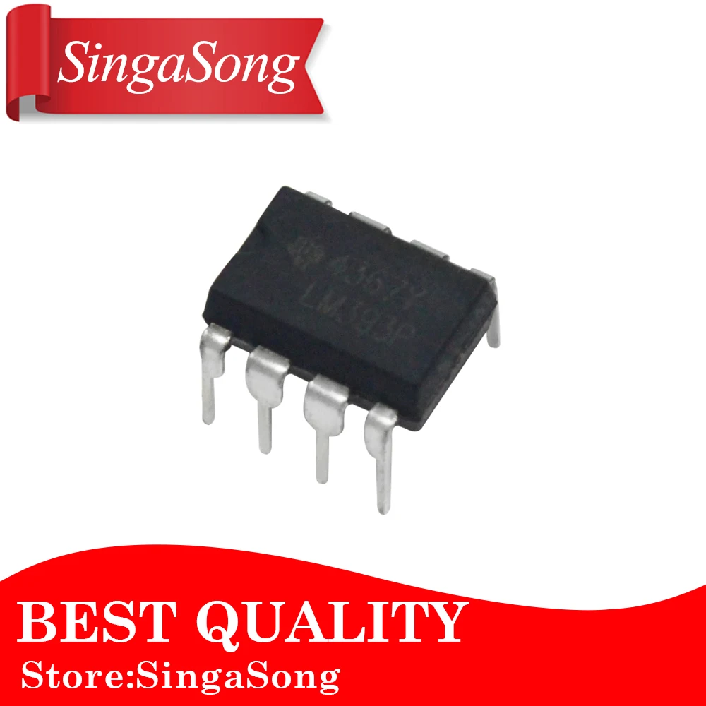 10PCS/LOT LM393P LM393 393P 393 DIP8-in Integrated Circuits from ...