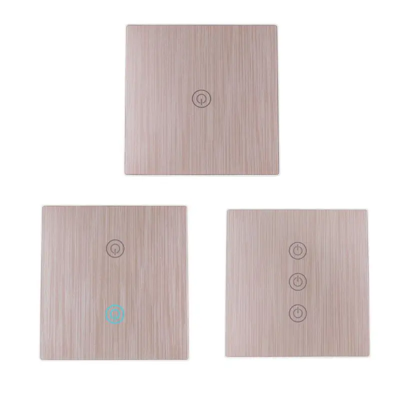 

AC 90-260V Smart Bluetooth Wireless Touch ON OFF Wall Switch for IOS Android Smart Phone APP Control