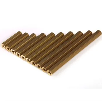 

100PCS M3*50 Female To Female Long Hex Brass Spacer PCB Standoff Spacer