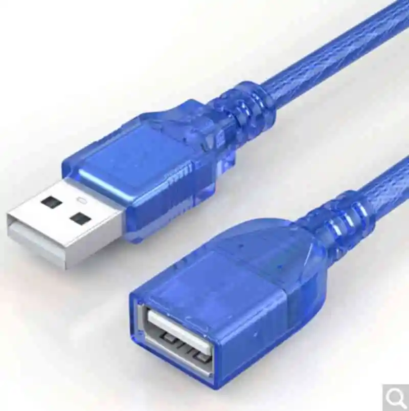تمديدات كابلات usb USB 2.0 موسع ذكر إلى أنثى سلك مهايئ كابل بيانات 2.0 موسع الحبل ل PC TV USB