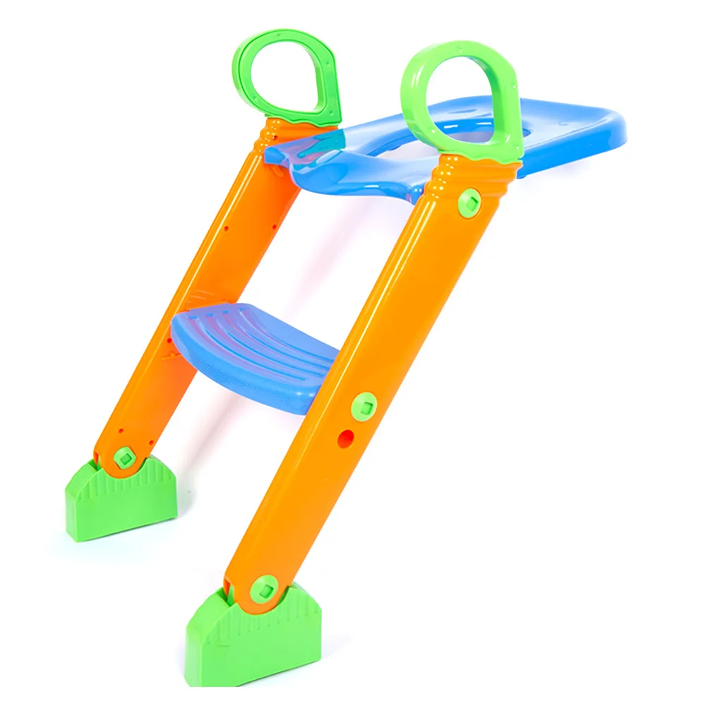 

Baby Toilet Seat Kids Toilet Training Convenient Seat Chair Children Folding Potty Adjustable Ladder Chairs Child Supplies