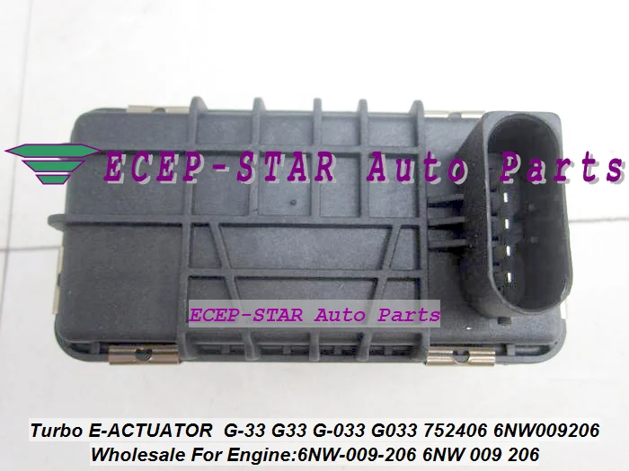 Turbo Electric Actuator G-33 G33 G-033 G033 752406 6NW009206 6NW-009-206 6NW 009 206 Turbocharger Boost Actuator wastegate (3)