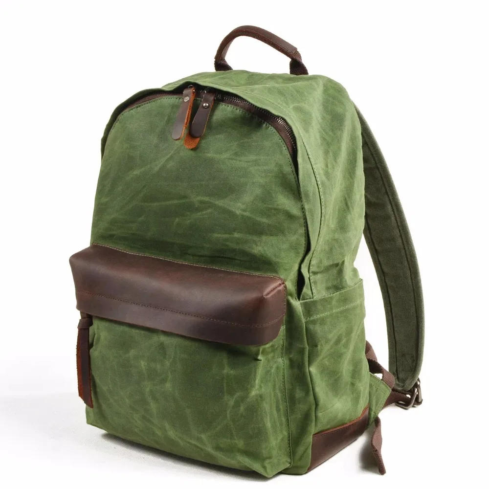 Модный мужской холщовый рюкзак школьный для подростков винтажный Mochila дорожный |