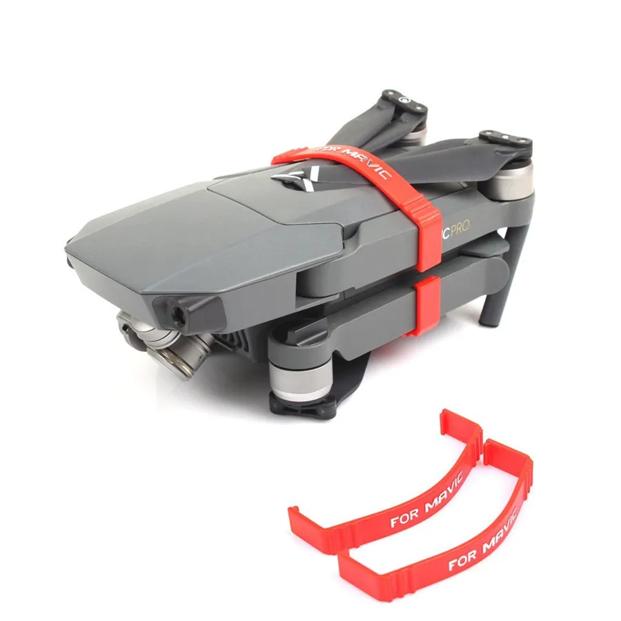 

1 Pairs Propeller Stabilizer Clip Fixing Parts Fixators Holder for DJI MAVIC PRO Drone Black/Red
