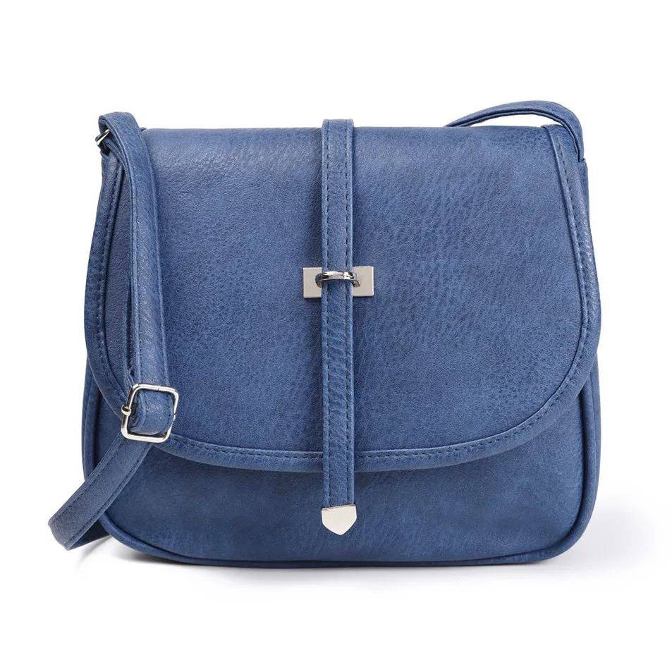 

Brand Design New Casual Women's Crossbody Bags Small Cover Type Soft Leather Shoulder Bag Belt Decoration Ladies Messenger Bags