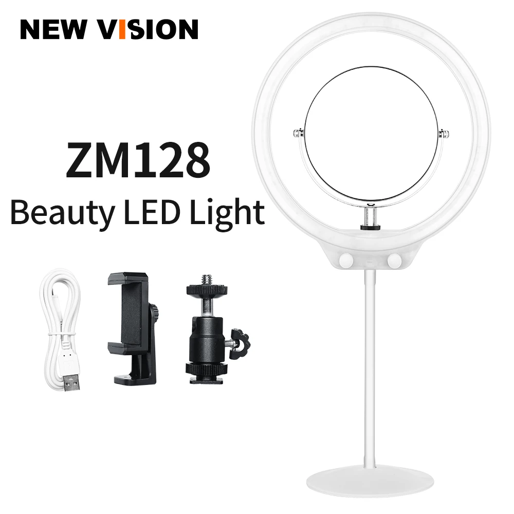 LED Ring Light 3200K 5500K Phone Camera Studio Phone Video Ring Light