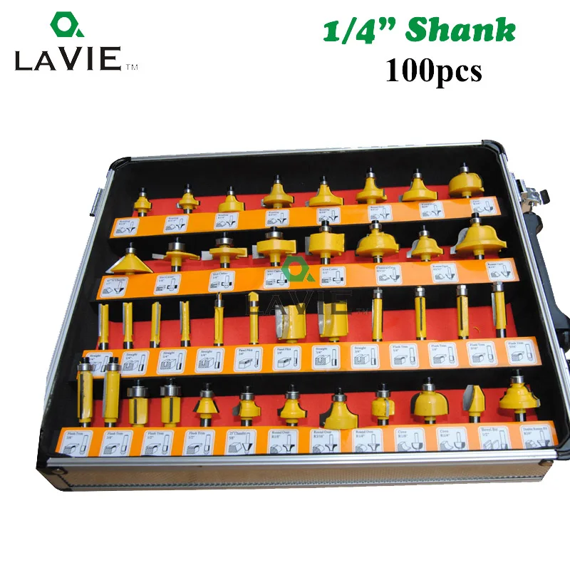 100pcs 14 Inch 6.35MM Shank Professtional