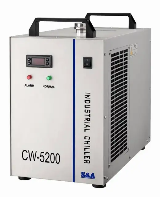 CO2 Laser cooling CW5200 laser water chiller for cooling 130w 150w