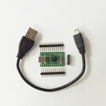 Teensy 2.0 USB Keyboard Mouse AVR for arduino ISP Board Mega32u4 U Disk Experiment+usb cable+pins
