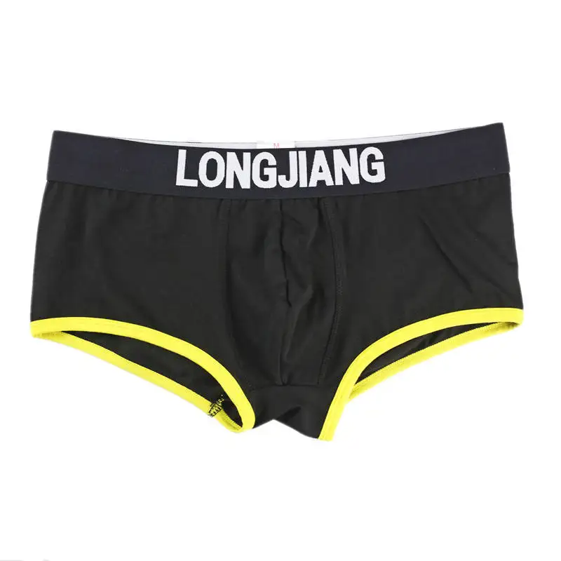 

Cotton Lingerie Men Underwear Boxers Sexy Solid Color Underpants Mens U Convex Pouch Boxershorts Trunks Homme Cueca Sexy 2019