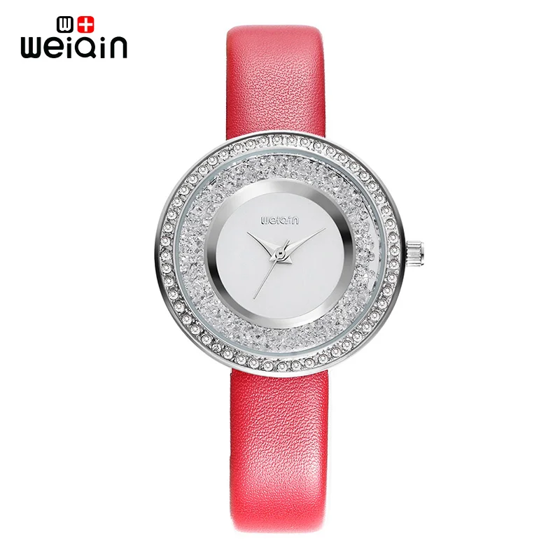 

WEIQIN Brand Women Watches 2019 Luxury Crystal Diamond Ladies Watch Fashion Design Quartz Watch Woman Elegant Montre Femme