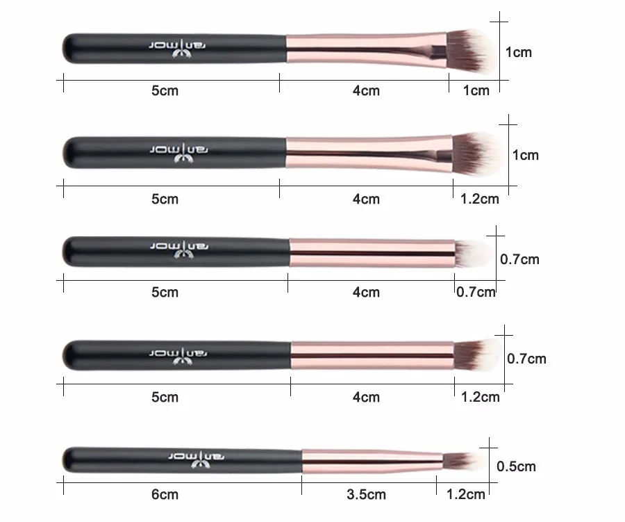 makeup brushes (8)