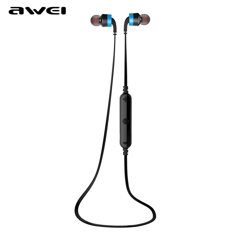 Беспроводные Спортивные Наушники AWEI A960BL стереонаушники Bluetooth с микрофоном
