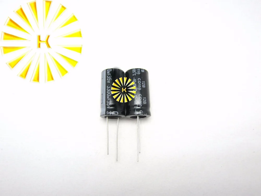 100 шт. X 100% новый алюминиевый электролитический конденсатор 3300 мкФ 35V 16X3 0 |