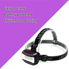 Mini LED Headlamp Waterproof LED Headlight 6 * SMD LED Headlamp Outdoor Head Light Lamp for Camping Hiking Cycling