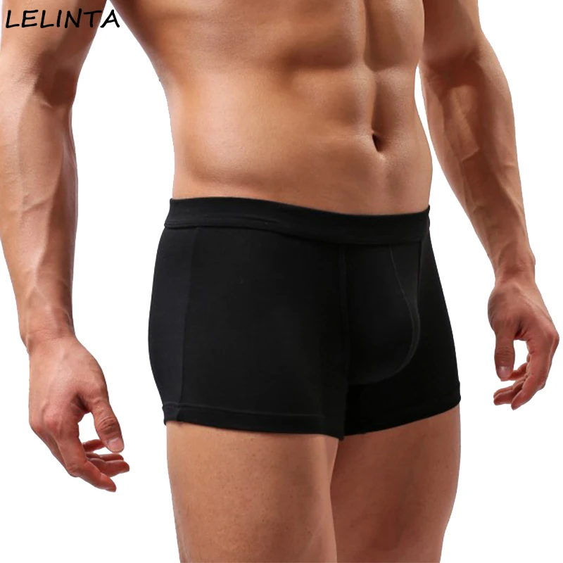 LELINTA Sexy Mens Underwear Cute Boys in Boxers Elastic Fabric Gay