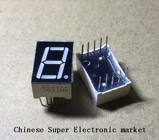 

20 PCS LD-5161AG 1 Digit 0.56" GREEN 7 SEGMENT LED DISPLAY COMMON CATHODE